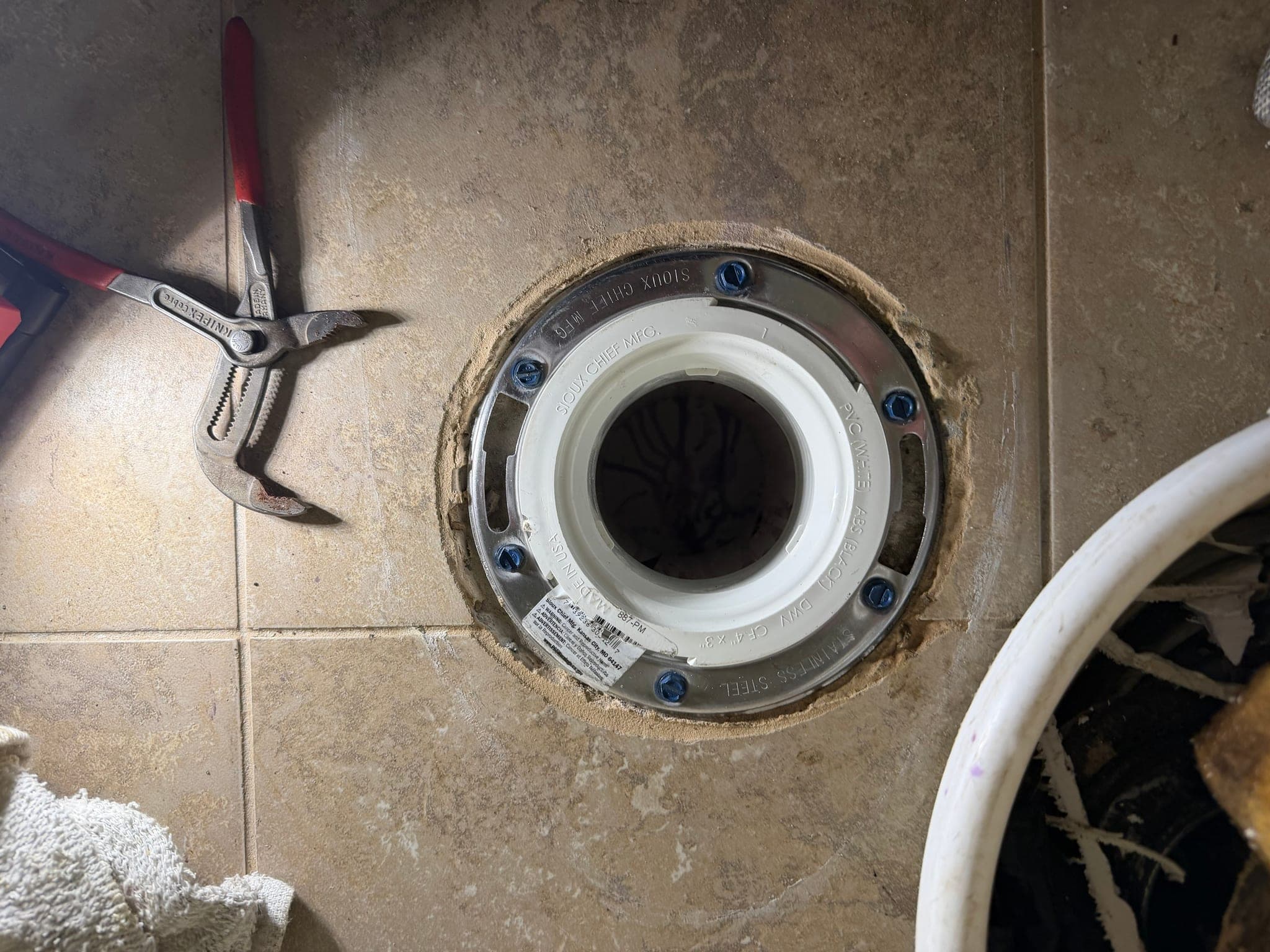 Toilet Tank Rebuild, Frost Proof Faucet Replacement, and Flange Repair in Rockwall, TX