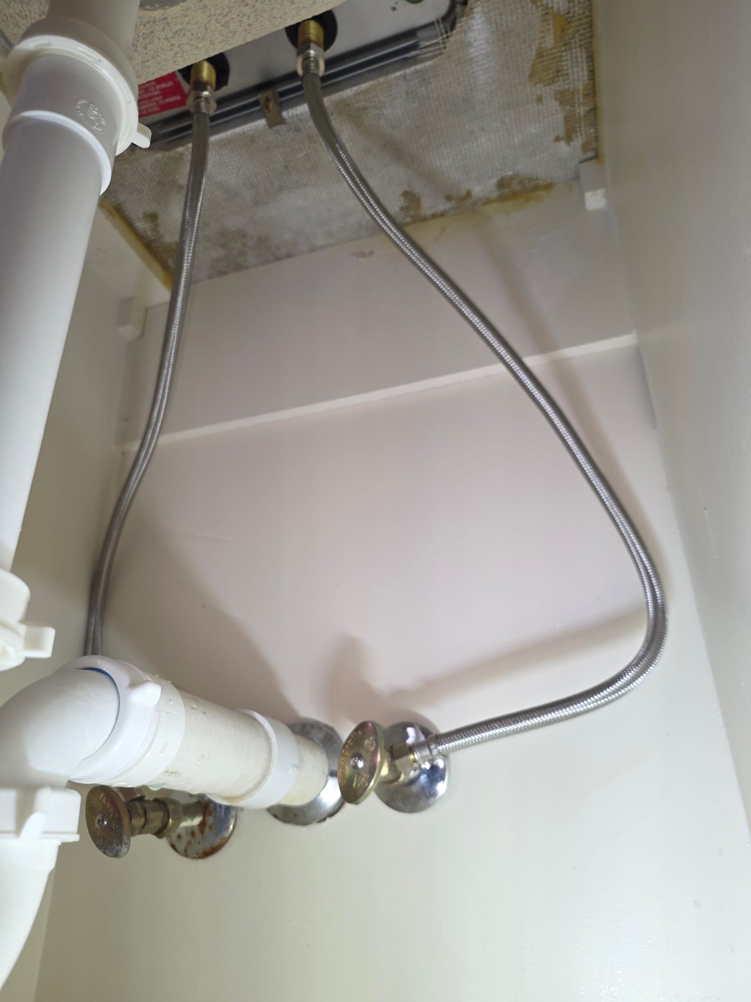 Clogged P-Trap Clearing and Copper Supply Line Replacement in Heath, TX