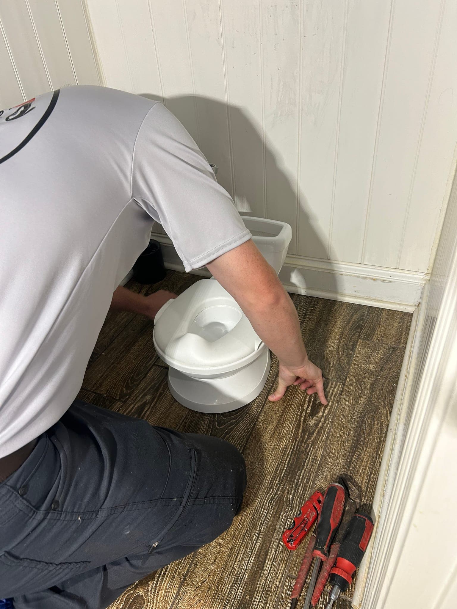 Broken Toilet Flange Repair with Smoke Test in Rockwall, TX