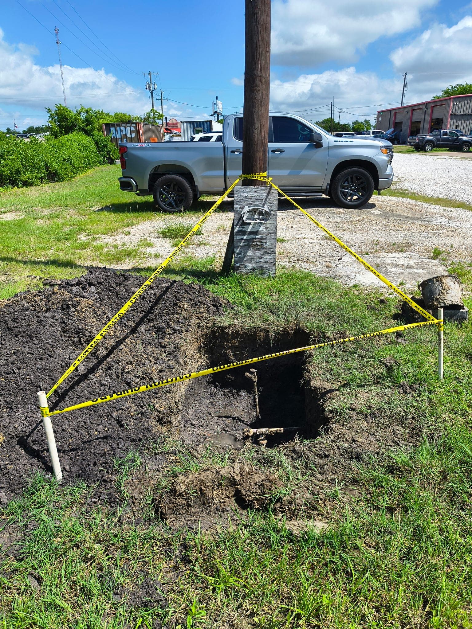 House Valve Installation on 1" Service Line in Rockwall, TX