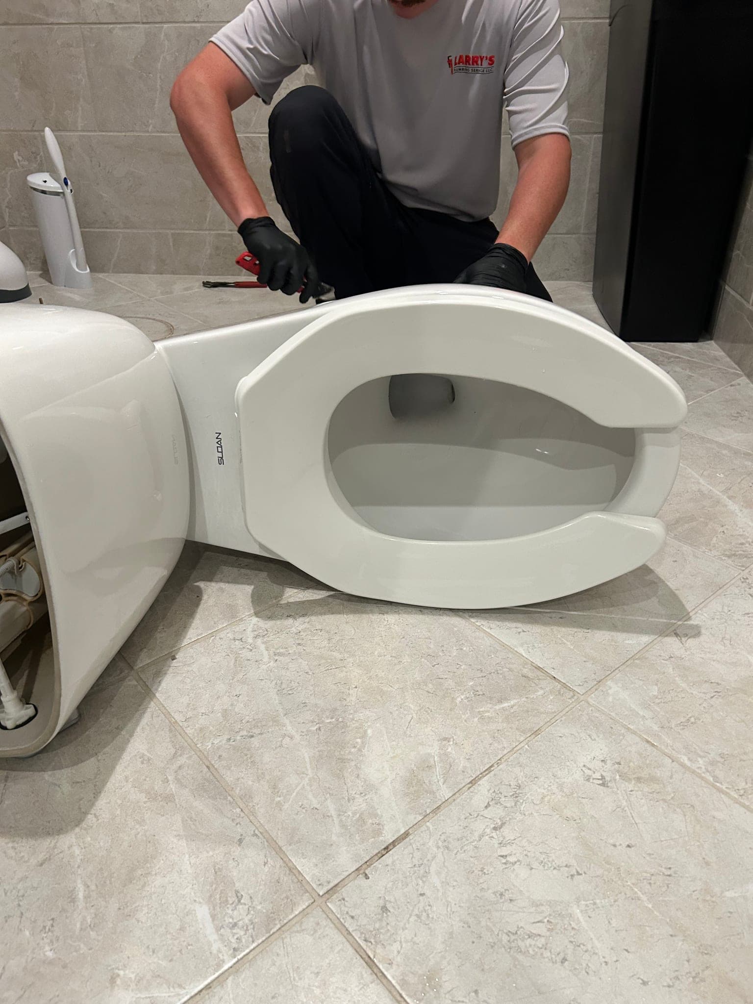 Commercial Toilet Unclogging with Auger Extraction in Heath, TX