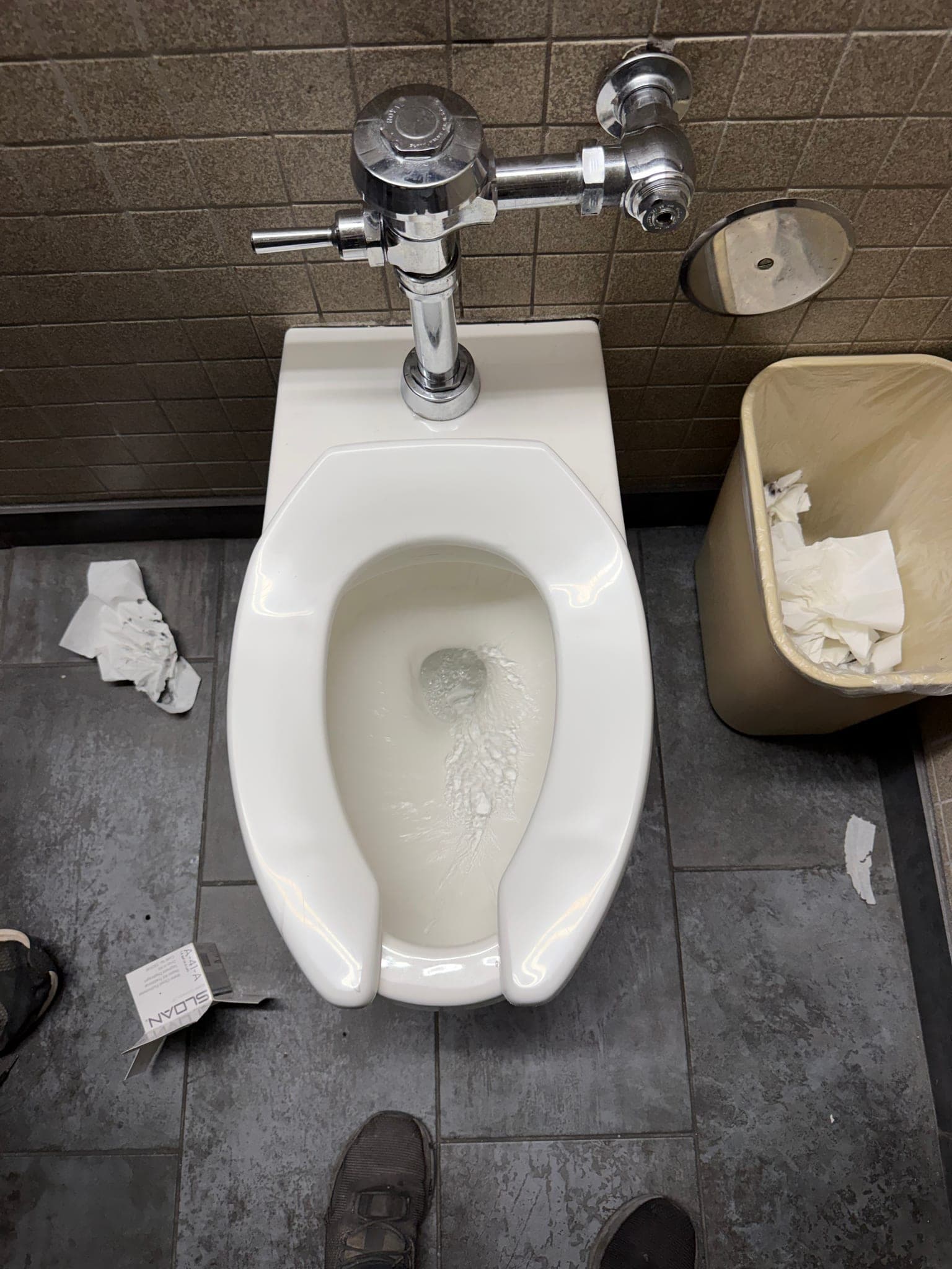 Sloan Flushometer Rebuild and Lavatory Drain Clearing in Rockwall, TX