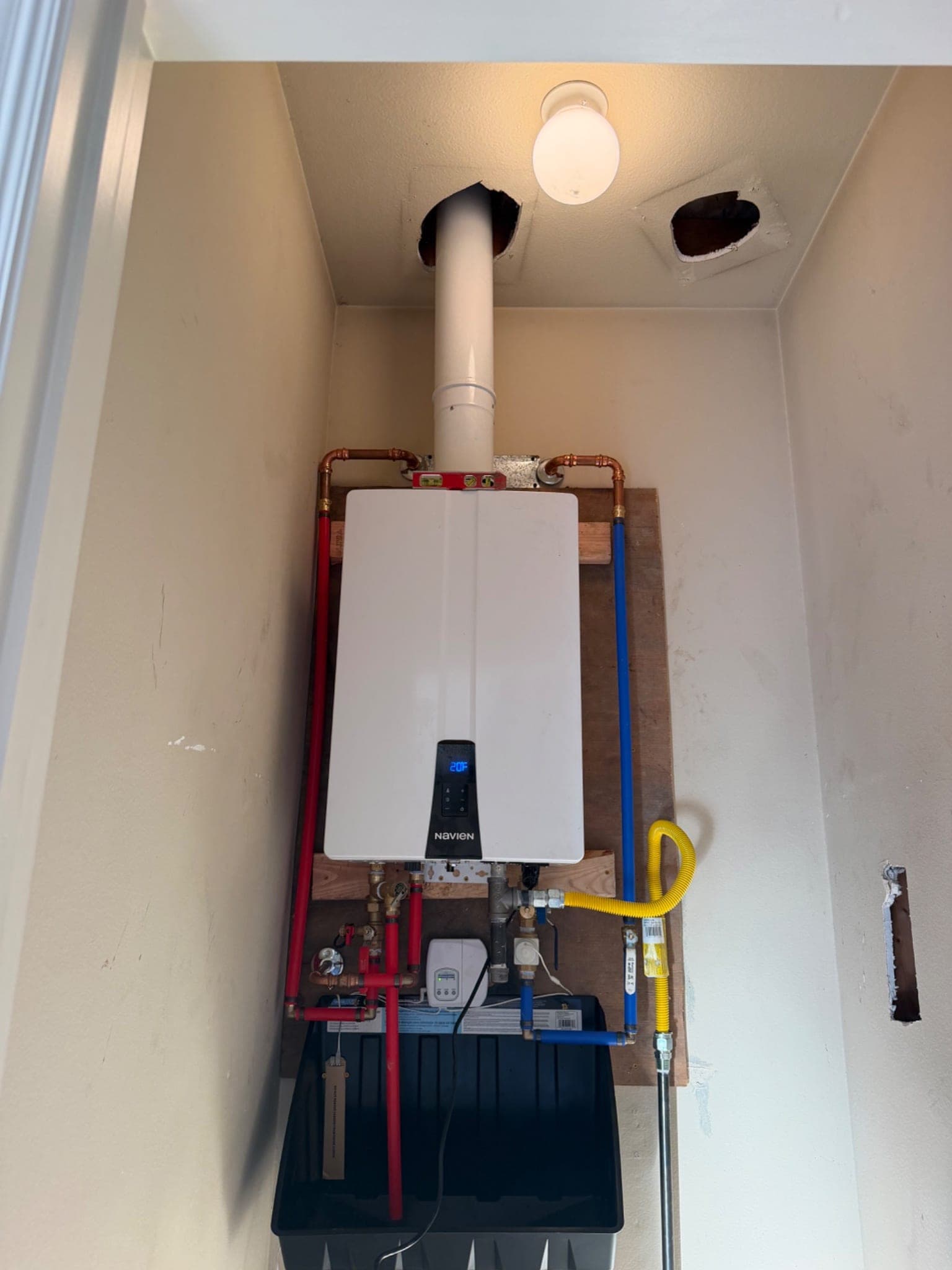Tankless Water Heater Installation in Forney, TX