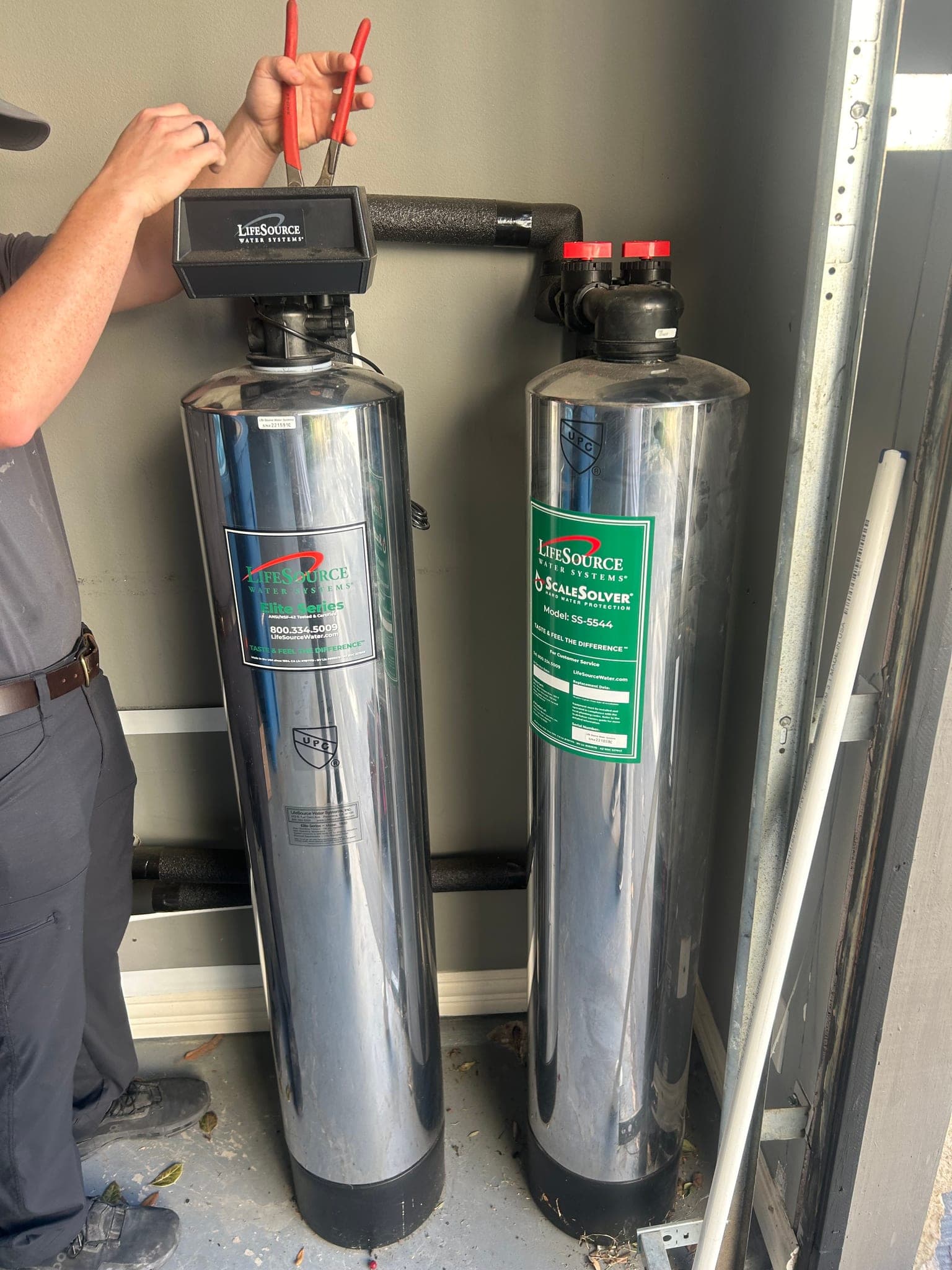 Water Filter Installation with Distribution Tube Replacement in Rockwall, TX