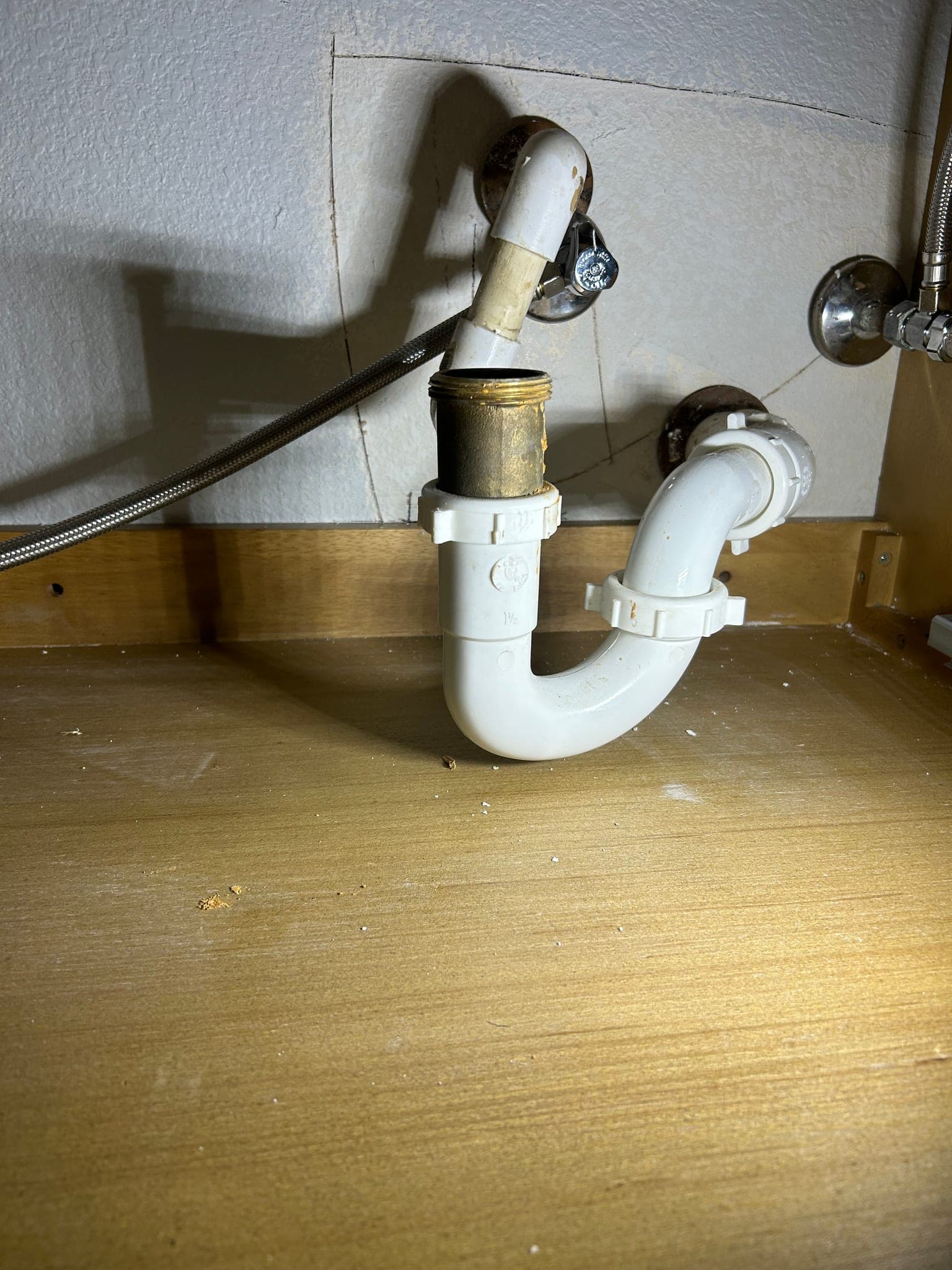 P-Trap Installation and AC Condensate Line Connection in Rockwall, TX