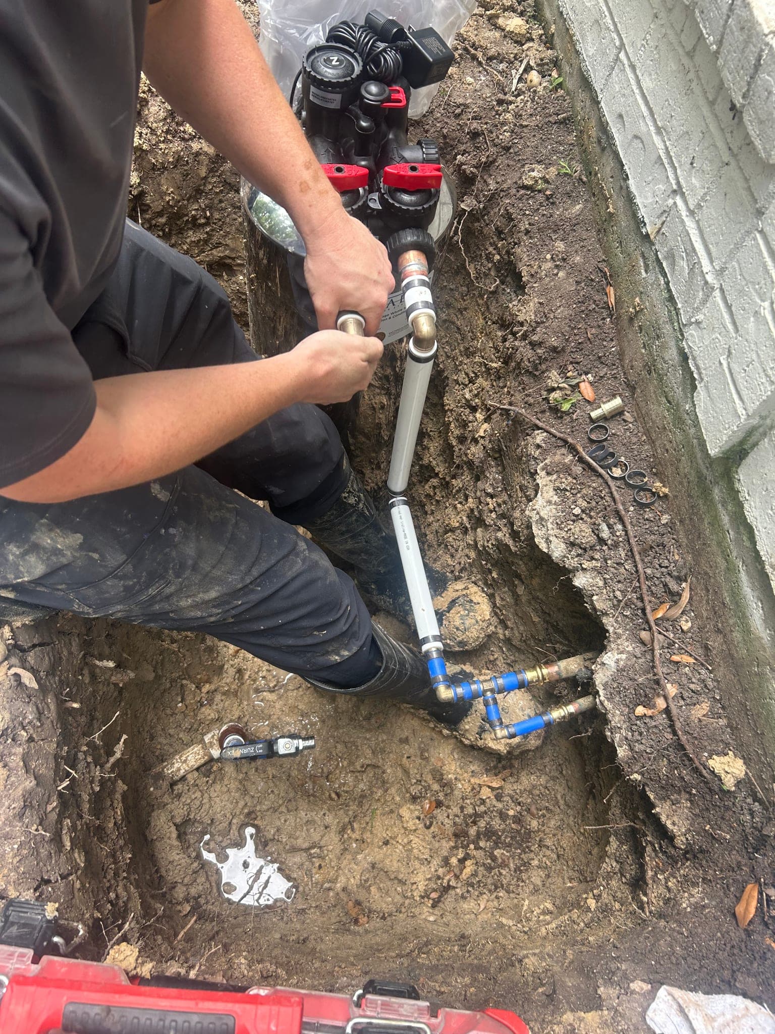 Whole House Water Conditioning System Installation in Heath, TX