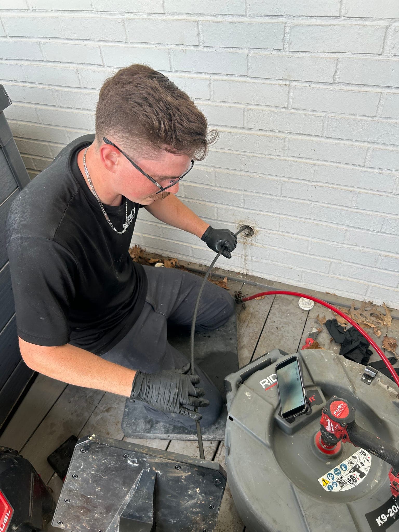 Kitchen Sink Stoppage Clearing with Flex Shaft in Rockwall, TX